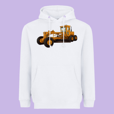 Motor Grader Heavyweight Hoodie Designed By Lillyallendesigns