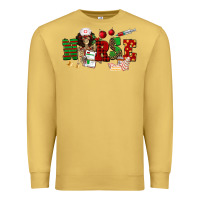 Antique Gold Christmas Nurse Premium Sweatshirt - NancyCooperArtShop