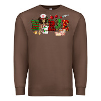 Chestnut Christmas Nurse Premium Sweatshirt - NancyCooperArtShop