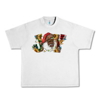 Lunar Rock african american santa joy with sunflowers Urban Heavy Tee - RanaPortraitStore