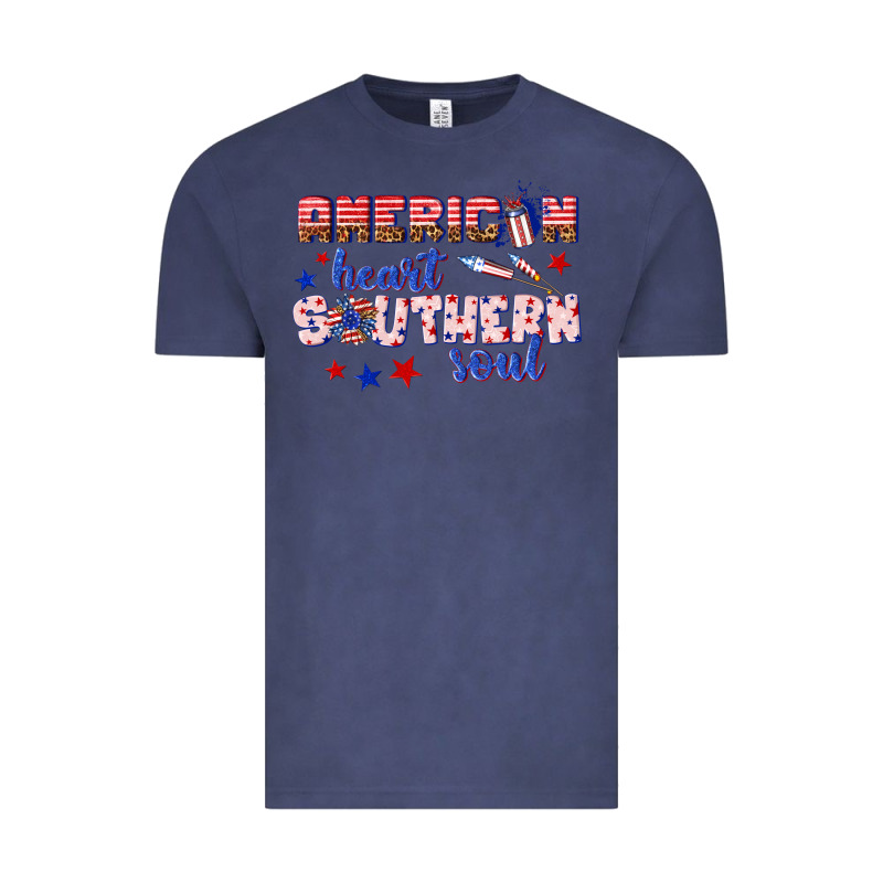 American Heart Southern Soul Vintage Tee by texasbilliewilder | Teevron