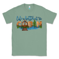 Sage life is better at the cabin Classic Tee - HRA Design Shop