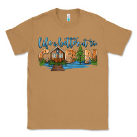 Toasted Coconut life is better at the cabin Classic Tee - HRA Design Shop