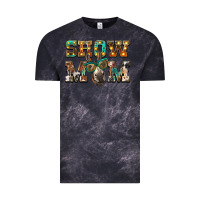 Cloud Black show mom donkey Vintage Tee - BarkalooDesign