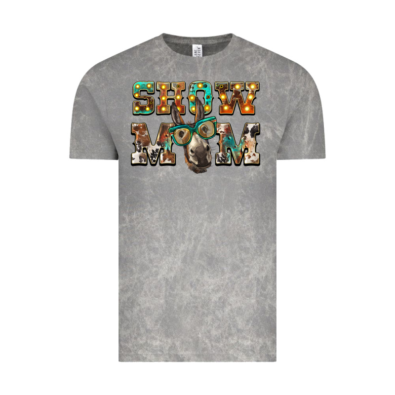 Show Mom Donkey Vintage Tee by BarkalooDesign | Teevron