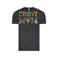 Vintage Black show mom donkey Vintage Tee - BarkalooDesign