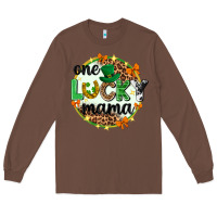 One Lucky Mama  St. Patricks Day Long Sleeve Tee | Teevron