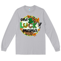Moon Dust One lucky mama  St. Patricks Day Long Sleeve Tee - Neo Western