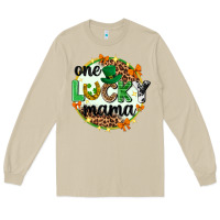 Mushroom One lucky mama  St. Patricks Day Long Sleeve Tee - Neo Western