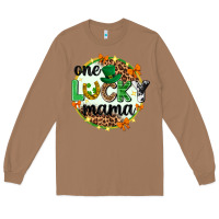 Toasted Coconut One lucky mama  St. Patricks Day Long Sleeve Tee - Neo Western