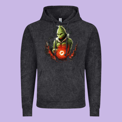 Grinch Vintage Hoodie Designed By Unal Design