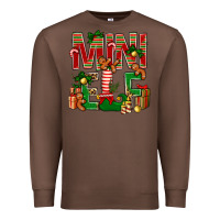 Chestnut Christmas mini Elf Premium Sweatshirt - NancyCooperArtShop