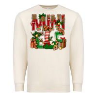 Sandshell Christmas mini Elf Premium Sweatshirt - NancyCooperArtShop