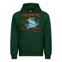 Forest Green fishers of men Urban Hoodie - Artiststas