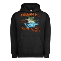 Pigment Black fishers of men Urban Hoodie - Artiststas