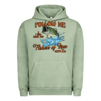 Pigment Oil Green fishers of men Urban Hoodie - Artiststas