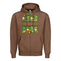 Chestnut personalized st. patrick's day pencils Zipper Hoodie - Artiststas