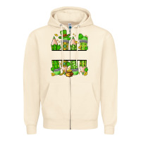 Sandshell personalized st. patrick's day pencils Zipper Hoodie - Artiststas