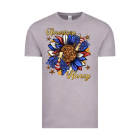Vintage Zinc American honey with bee Vintage Tee - texasbilliewilder