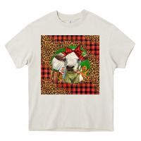 Cream cute baby calf christmas Heavy Core Tee - LillyAllenDesigns