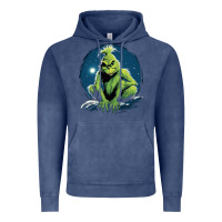 Vintage Denim Grinch Vintage Hoodie - Unal Design