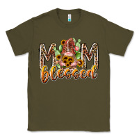Army Green mom blessed Classic Tee - RacoonDesign
