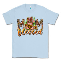 Dusty Blue mom blessed Classic Tee - RacoonDesign