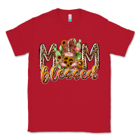 Red mom blessed Classic Tee - RacoonDesign