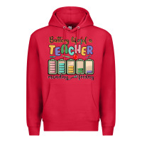 Cardinal battery life of a teacher monday friday Premium Hoodie - MaliasSmallBusiness