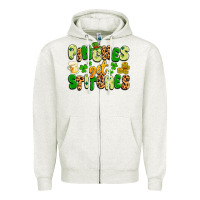 Oatmeal Heather pinches get stitches Zipper Hoodie - Artiststas