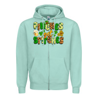 Seafoam pinches get stitches Zipper Hoodie - Artiststas