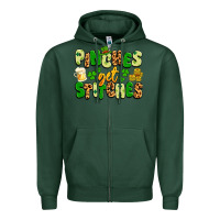 Sports Green pinches get stitches Zipper Hoodie - Artiststas