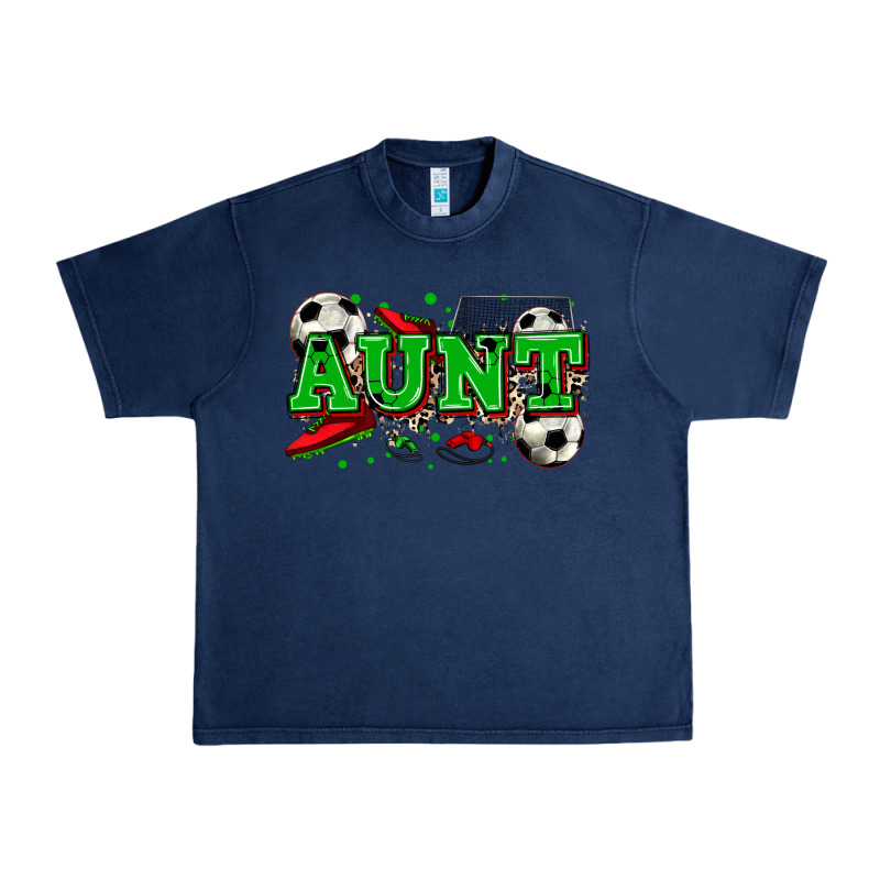 Aunt Soccer Urban Heavy Tee by Zillion Design Studio | Teevron