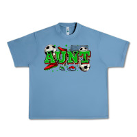 Pebble Blue aunt soccer Urban Heavy Tee - Zillion Design Studio