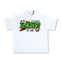White aunt soccer Urban Heavy Tee - Zillion Design Studio