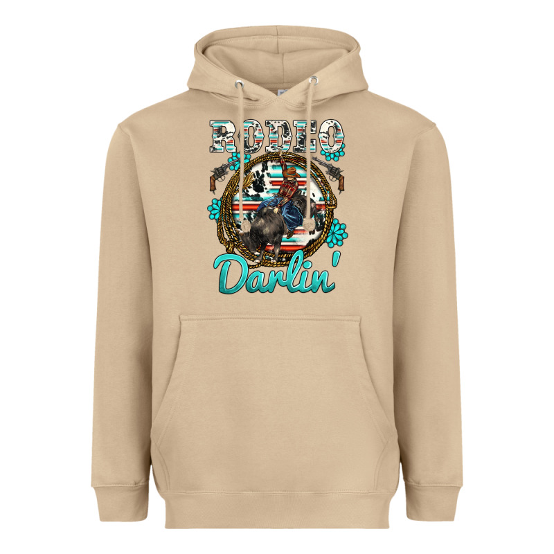 Rodeo Darling Heavyweight Hoodie by BarkalooDesign | Teevron