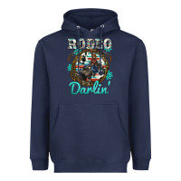 Navy rodeo darling Heavyweight Hoodie - BarkalooDesign