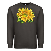 Smoke starburst greenburst sunflower Premium Sweatshirt - LillyAllenDesigns