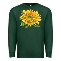 Sports Green starburst greenburst sunflower Premium Sweatshirt - LillyAllenDesigns