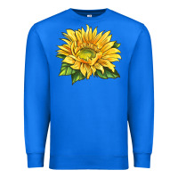 True Royal starburst greenburst sunflower Premium Sweatshirt - LillyAllenDesigns