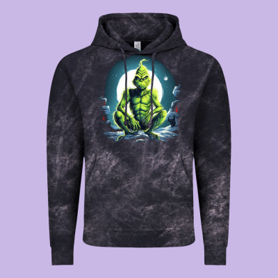 Grinch Vintage Hoodie Designed By Unal Design