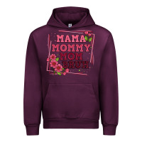 Mauve Wine mama mommy mom bruh Urban Hoodie - Artiststas