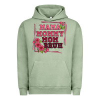 Pigment Oil Green mama mommy mom bruh Urban Hoodie - Artiststas