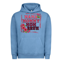 Pigment Pebble Blue mama mommy mom bruh Urban Hoodie - Artiststas