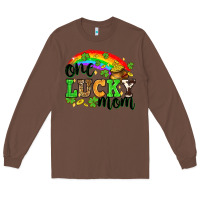 Chestnut One lucky mom St. Patricks Day Long Sleeve Tee - Neo Western