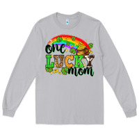Moon Dust One lucky mom St. Patricks Day Long Sleeve Tee - Neo Western