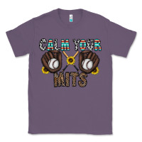 Lavender calm your mits baseball Classic Tee - CowhideDigitalArt
