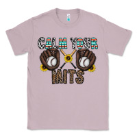 Lilac calm your mits baseball Classic Tee - CowhideDigitalArt