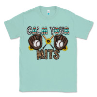 Seafoam calm your mits baseball Classic Tee - CowhideDigitalArt