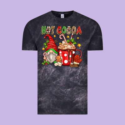 Hot Cocoa Gnome Vintage Tee Designed By Zillion Design Studio